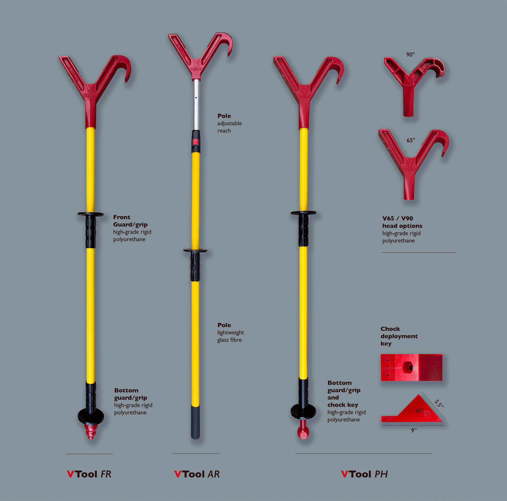 VTools range of hands free safetly products